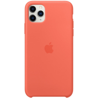 Чехол для мобильного телефона Apple iPhone 11 Pro Max Silicone Case - Clementine (Orange) (MX022ZM/A) изображение 2