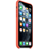 Чехол для мобильного телефона Apple iPhone 11 Pro Max Silicone Case - Clementine (Orange) (MX022ZM/A) изображение 5