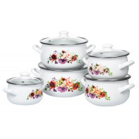 Кастрюля Ardesto Magic Flowers с крышкой 1,5 л (AR0115) изображение 4