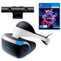 Очки виртуальной реальности Sony PlayStation VR (Camera +VR Worlds) (9782216)