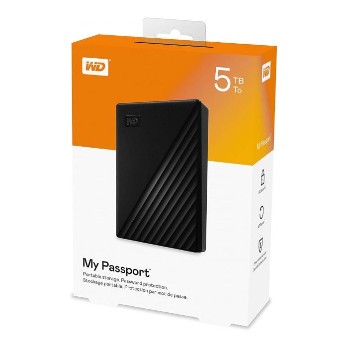 Внешний жесткий диск 2.5" 4TB My Passport Portable WD (WDBPKJ0040BBL-WESN) изображение 6