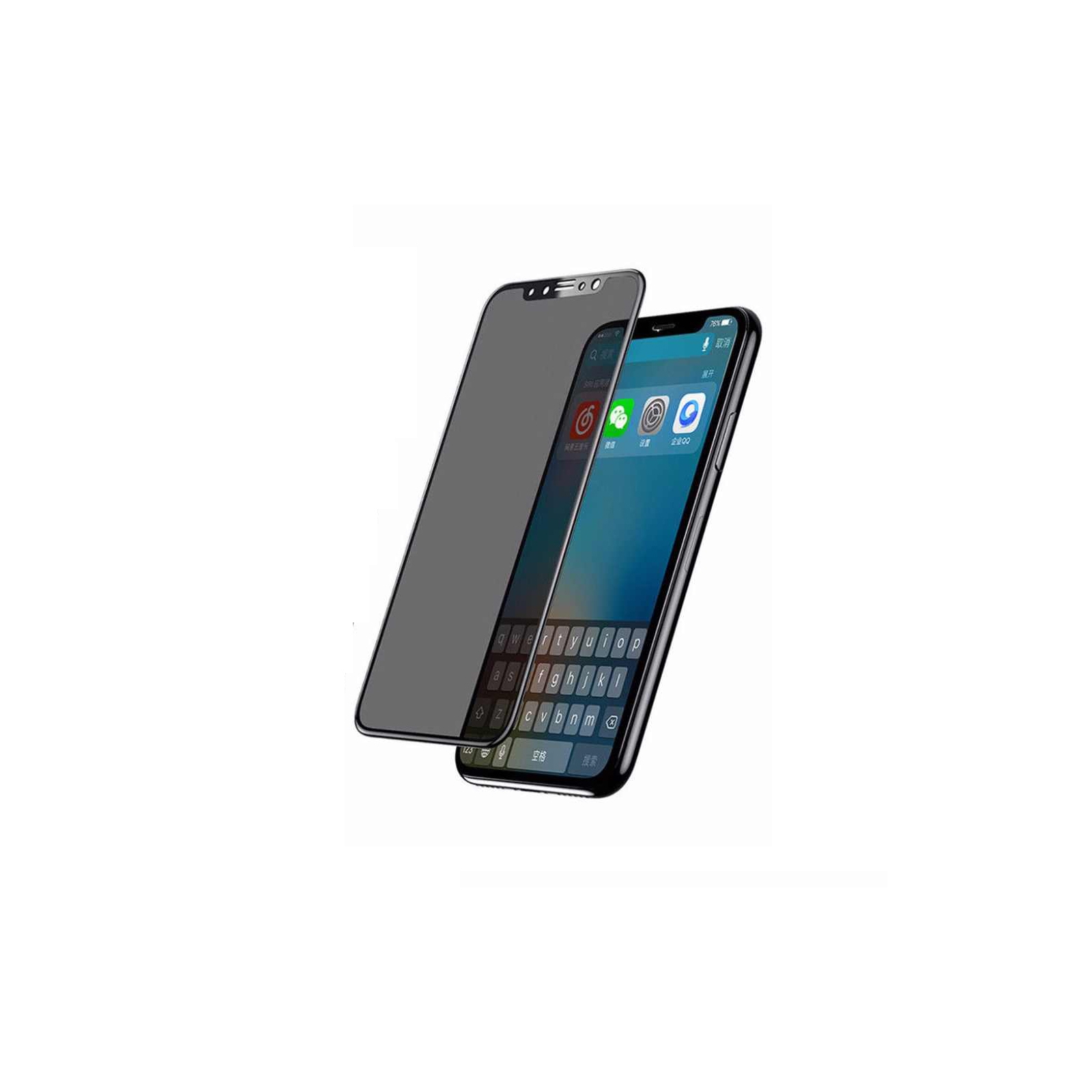 Стекло защитное BeCover Anti-spying Samsung Galaxy M10 SM-M105 Black (703918) изображение 2