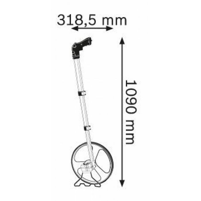 Рулетка Bosch GWM 32 курвіметр (0.601.074.000) изображение 5