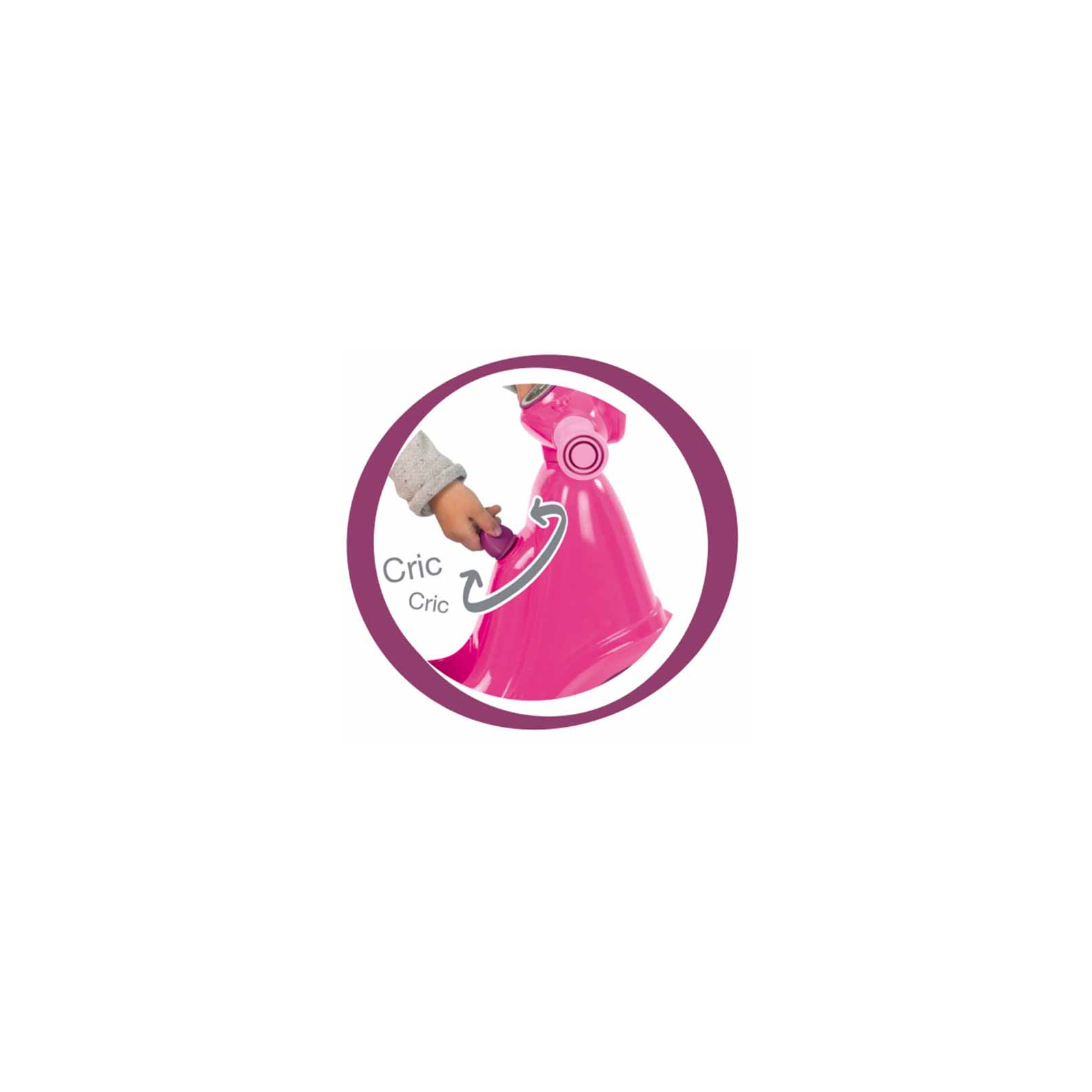 Беговел Smoby розовый (721002) изображение 4