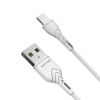 Дата кабель USB 2.0 AM to Type-C 1.0m White Grand-X (PC-03W) изображение 2
