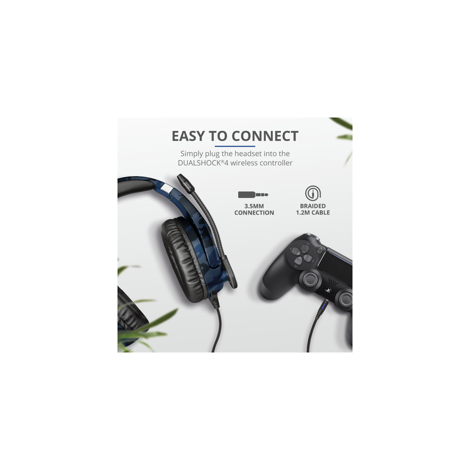 Навушники Trust GXT 488 Forze-G for PS4 Blue (23532) зображення 10