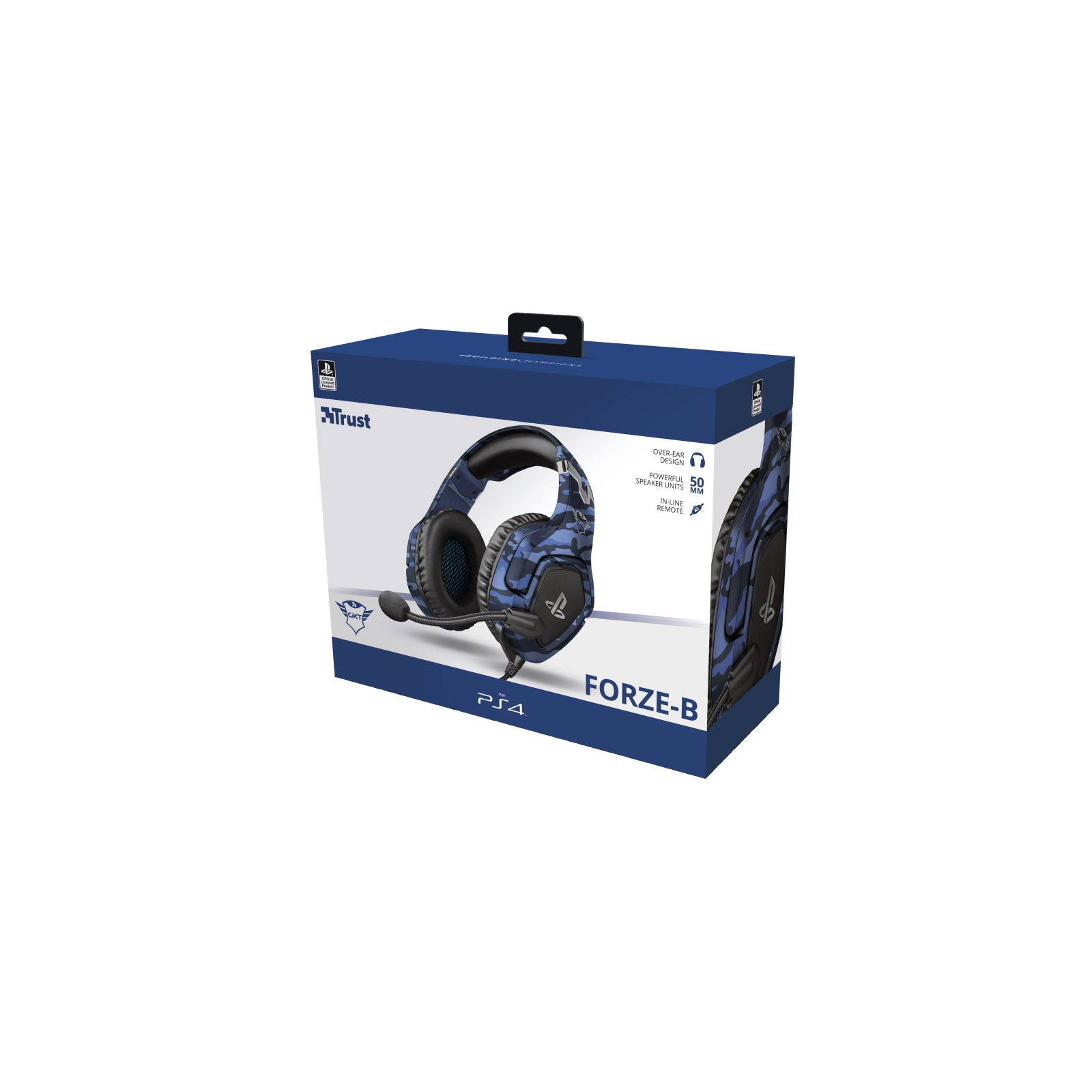 Навушники Trust GXT 488 Forze-G for PS4 Blue (23532) зображення 6