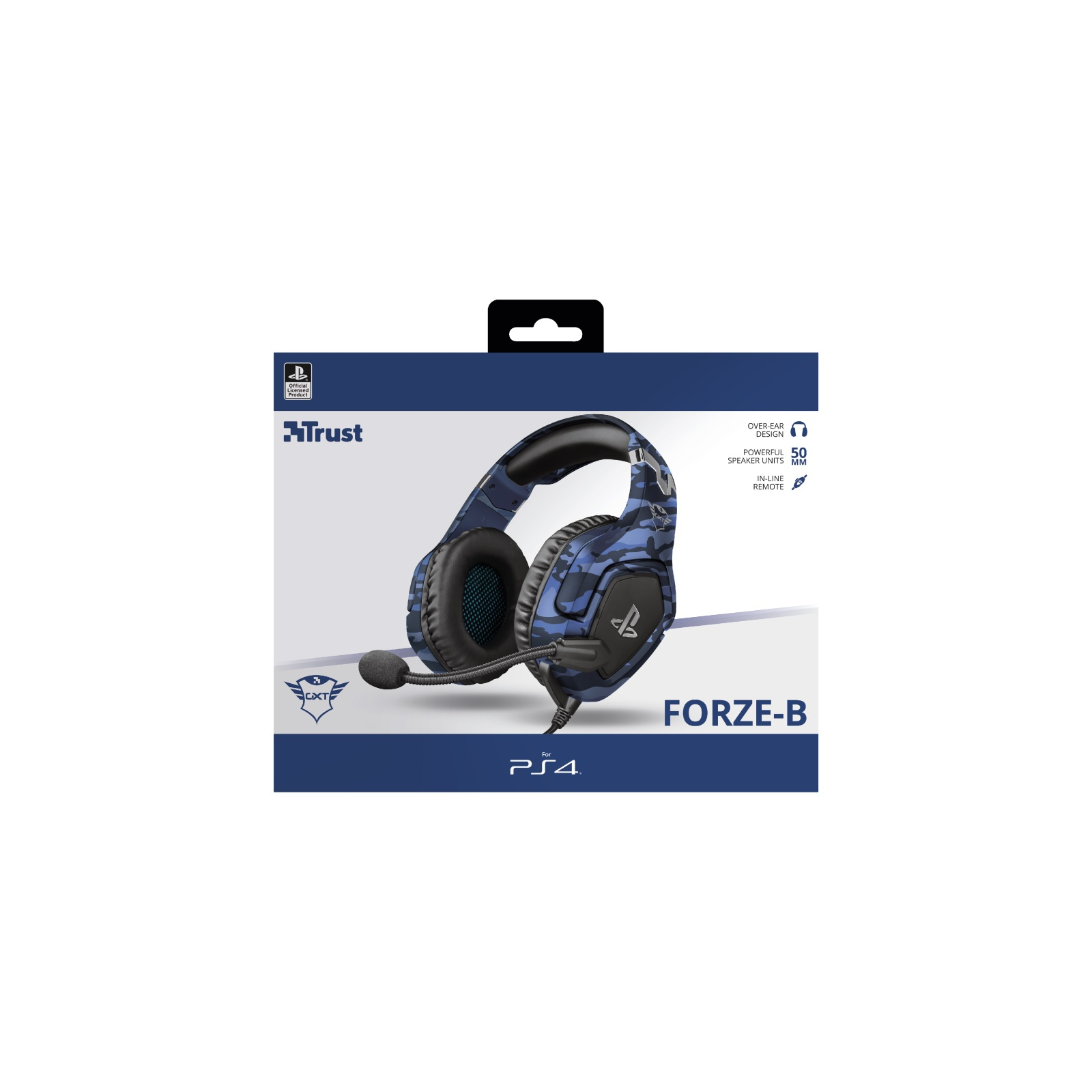 Навушники Trust GXT 488 Forze-G for PS4 Blue (23532) зображення 7