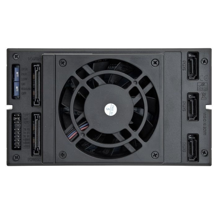 Бэкплейн Chieftec 2x5.25"/3x3.5" Hot-Swap Aluminium (CBP-2131SAS) изображение 2