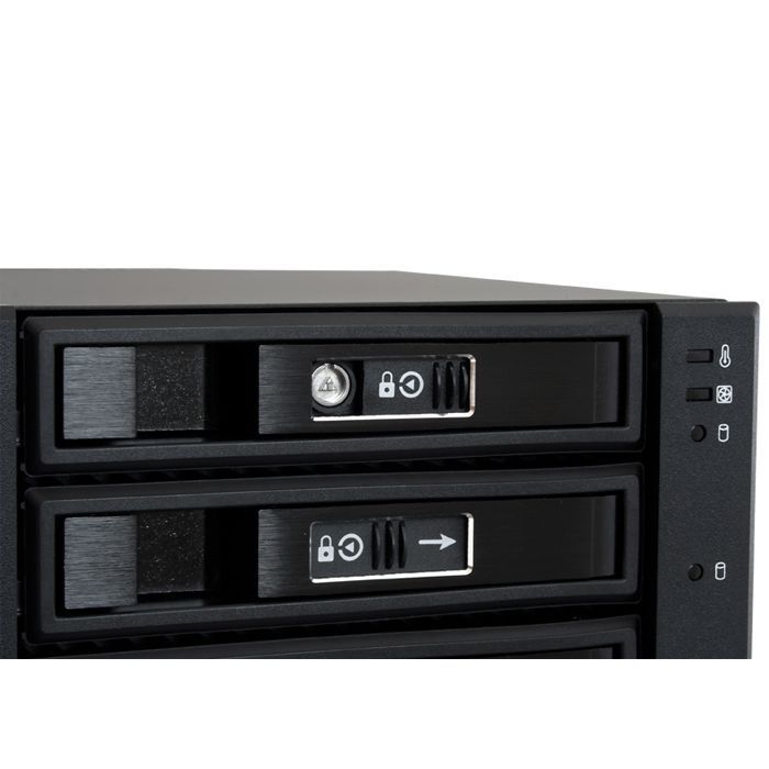 Бэкплейн Chieftec 2x5.25"/3x3.5" Hot-Swap Aluminium (CBP-2131SAS) изображение 4