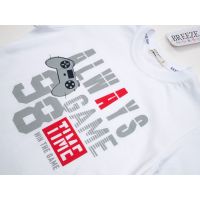 Набор детской одежды Breeze "GAME TIME" (14286-116B-gray) изображение 7