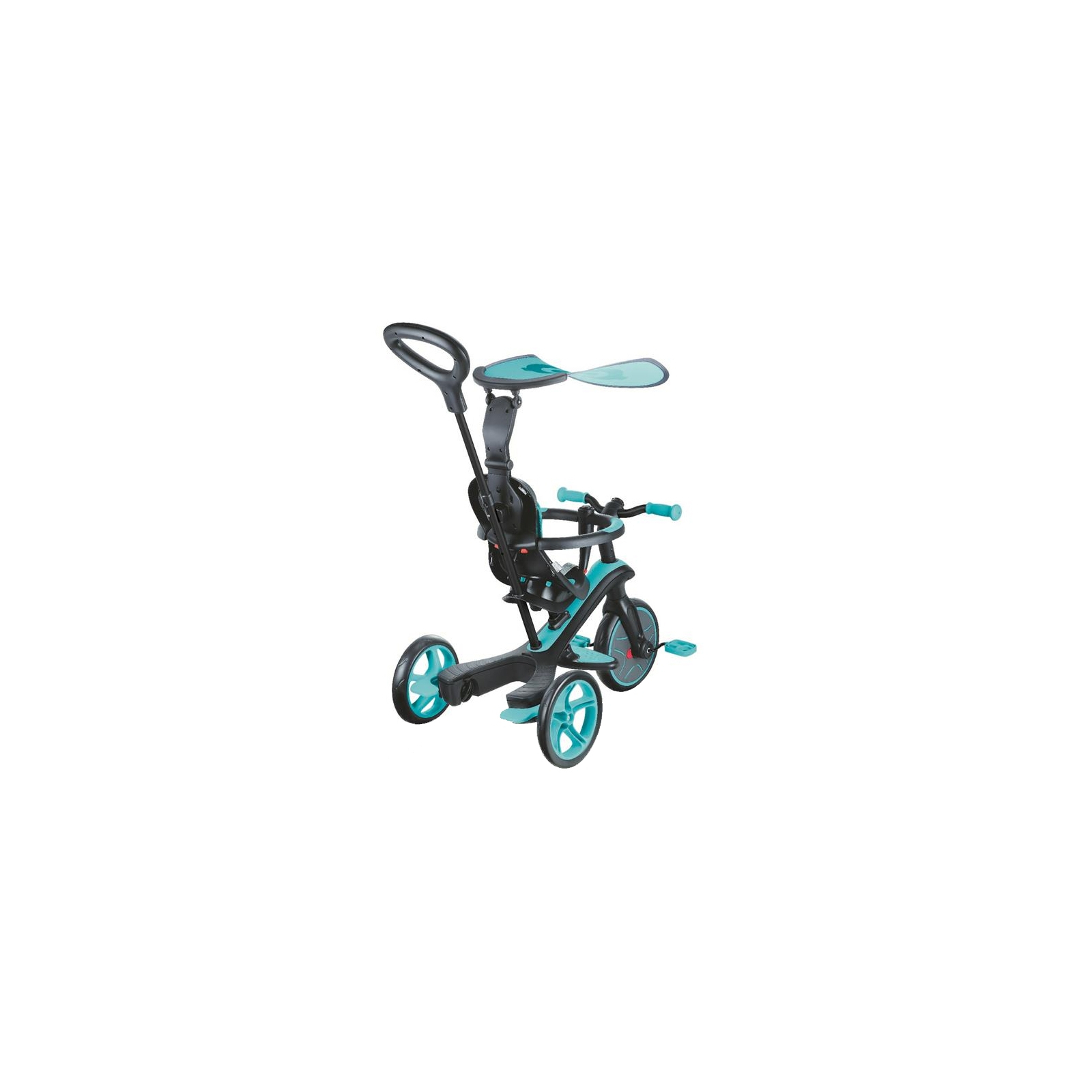 Детский велосипед Globber EXPLORER TRIKE 4в1 бирюзовый (632-105) изображение 2