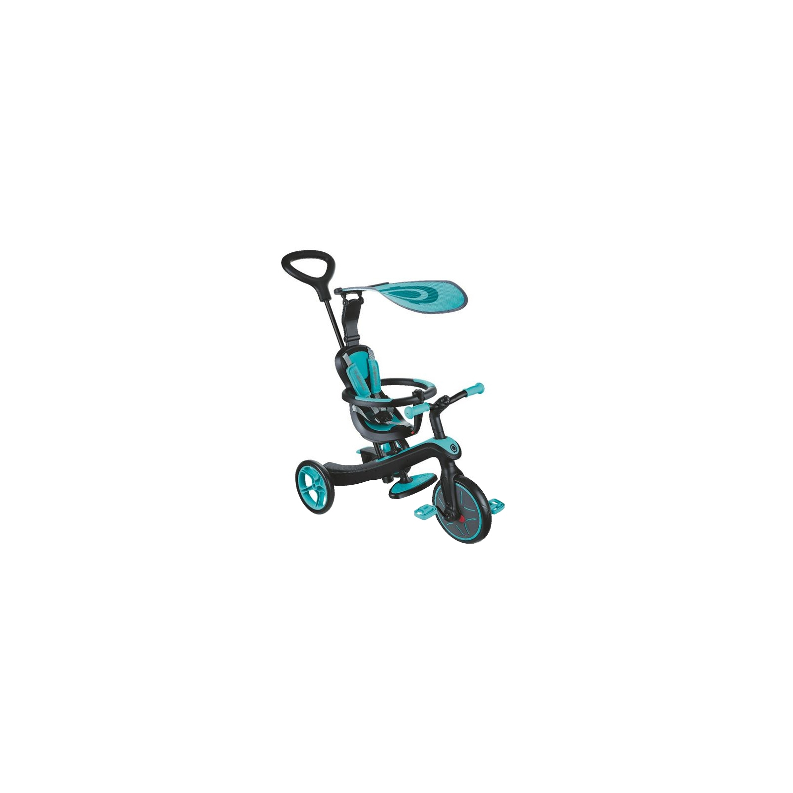 Дитячий велосипед Globber EXPLORER TRIKE 4в1 бірюзовий (632-105)