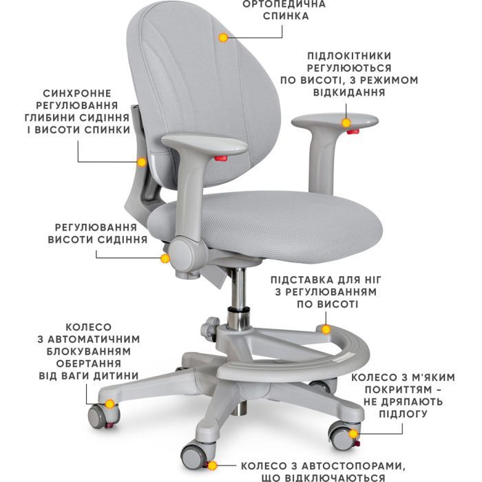 Детское кресло Evo-kids Mio-KZ (Y-407 KZ) изображение 2