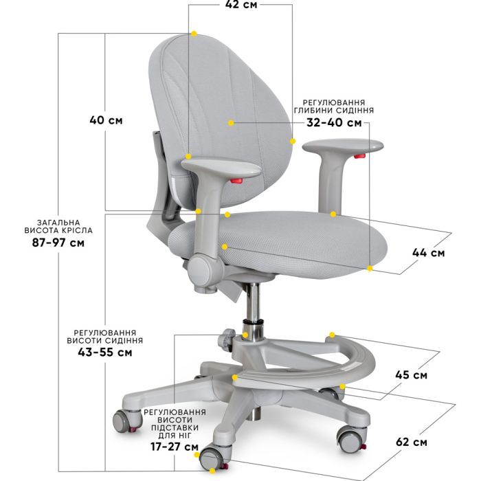Детское кресло Evo-kids Mio-KZ (Y-407 KZ) изображение 3