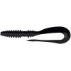 Силикон рыболовный Keitech Mad Wag Mini 2.5" (12 шт/упак) ц:001 black (1551.07.29)