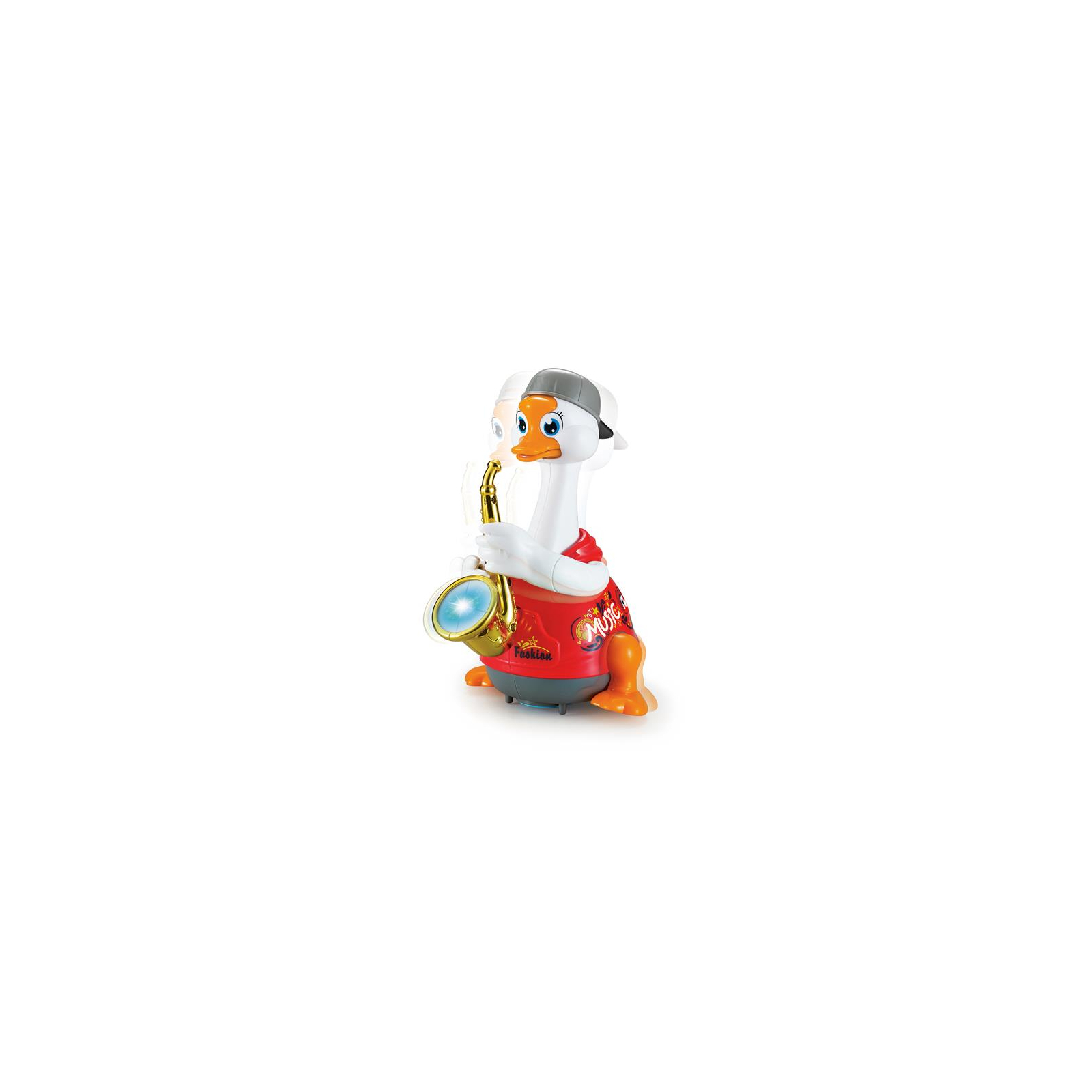 Розвиваюча іграшка Hola Toys Гусак-саксофоніст, червоний (6111-red) зображення 2