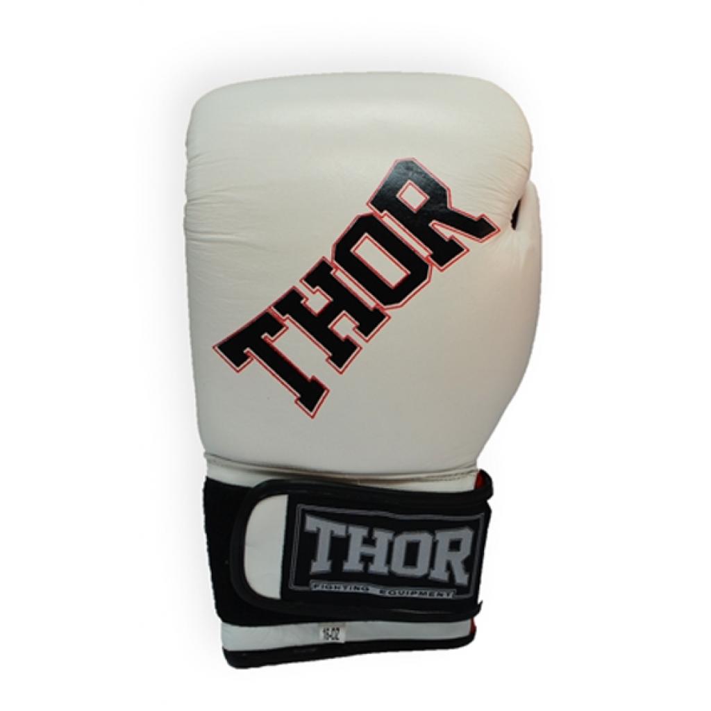 Боксерские перчатки Thor Ring Star 10oz White/Red/Black (536/01(Le)WHITE/RED/BLK 10 oz.) изображение 3