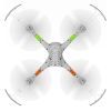 Радиоуправляемая игрушка Syma Квадрокоптер с 2,4 Ггц управлением 29 cм (X15A White) изображение 6