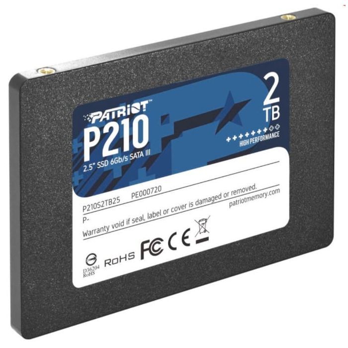 Накопитель SSD 2.5" 512GB Patriot (P210S512G25) изображение 2
