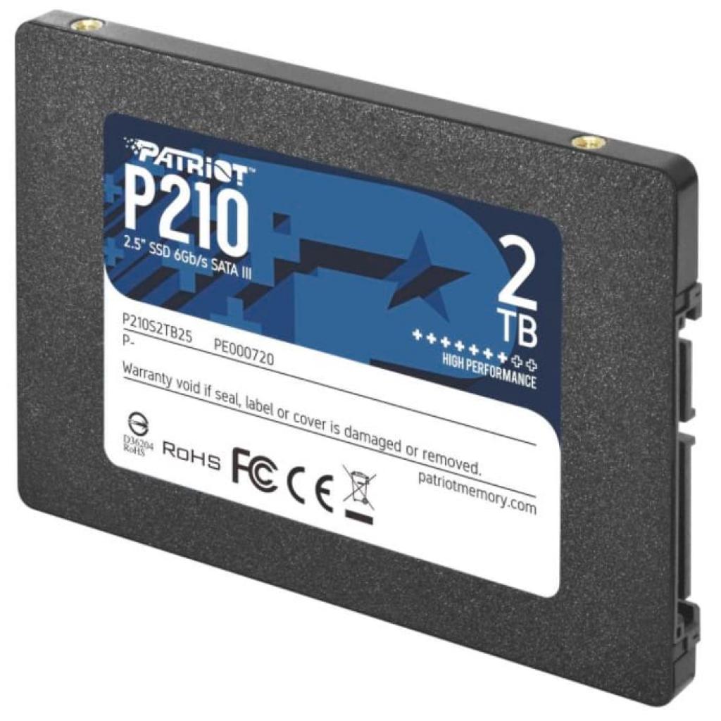 Накопичувач SSD 2.5" 1TB Patriot (P210S1TB25) зображення 3