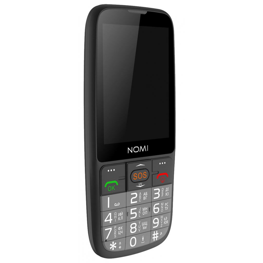 Мобільний телефон Nomi i281+ New Black зображення 2