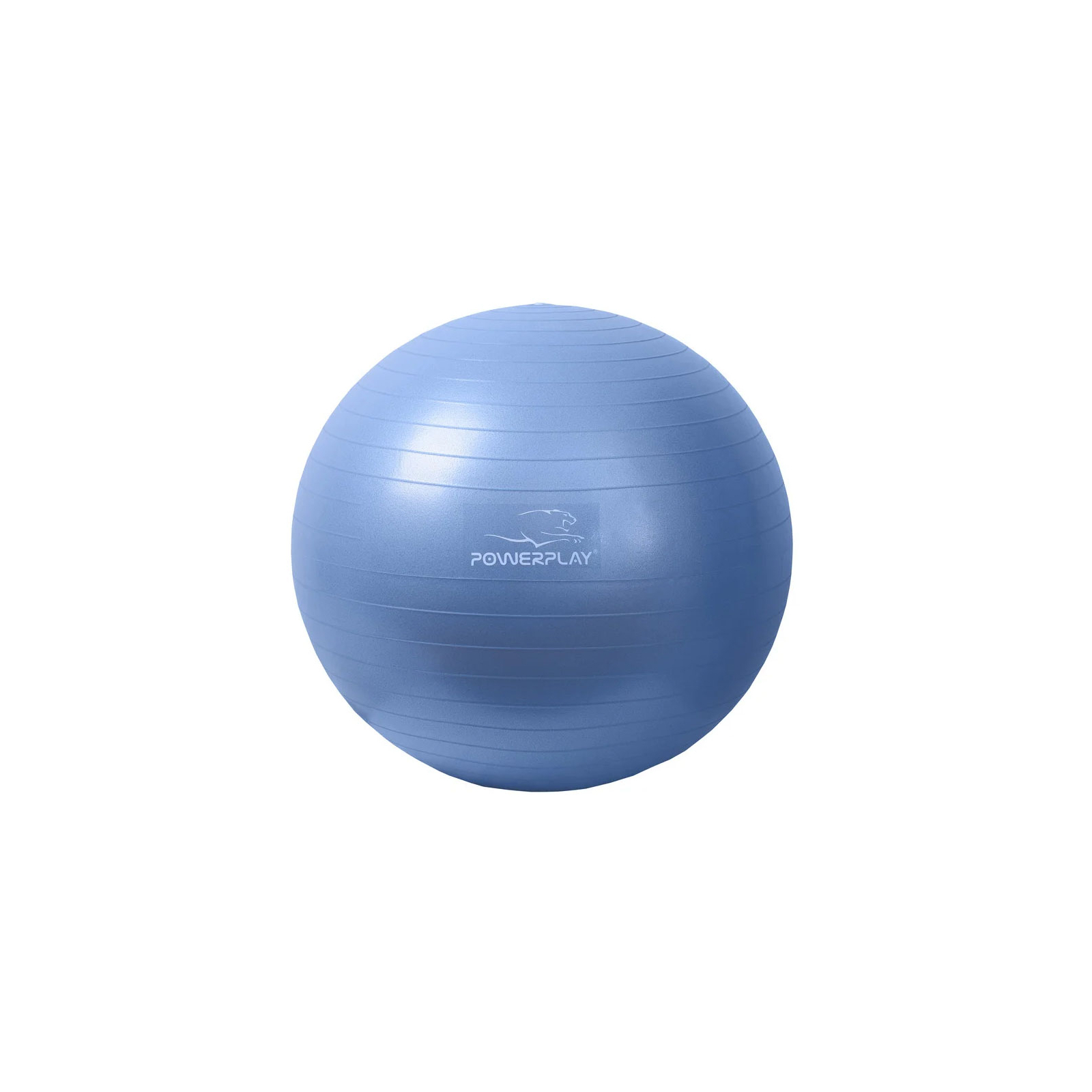 М'яч для фітнесу PowerPlay 4001 65см Блакитний + помпа (PP_4001_65_Blue) зображення 2