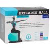 Мяч для фитнеса PowerPlay 4001 65см Блакитний + помпа (PP_4001_65_Blue) изображение 4