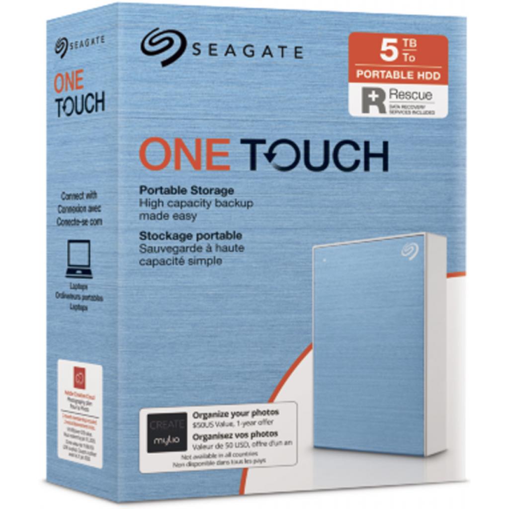 Зовнішній жорсткий диск 2.5" 4TB One Touch USB 3.2 Seagate (STKC4000402) зображення 8