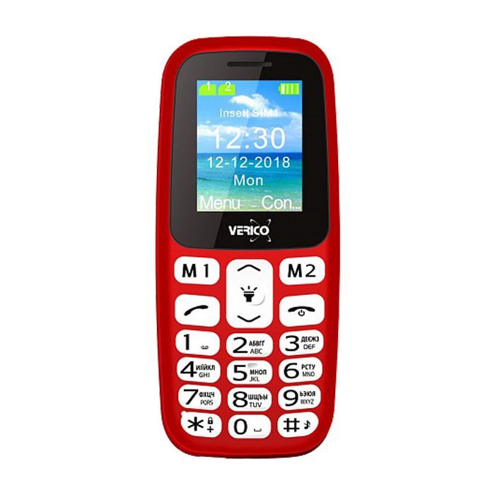 Мобильный телефон Verico Classic A183 Red (4713095608261)