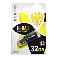 USB флеш накопитель Hi-Rali 32GB Shuttle Series Black USB 2.0 (HI-32GB3VCBK)