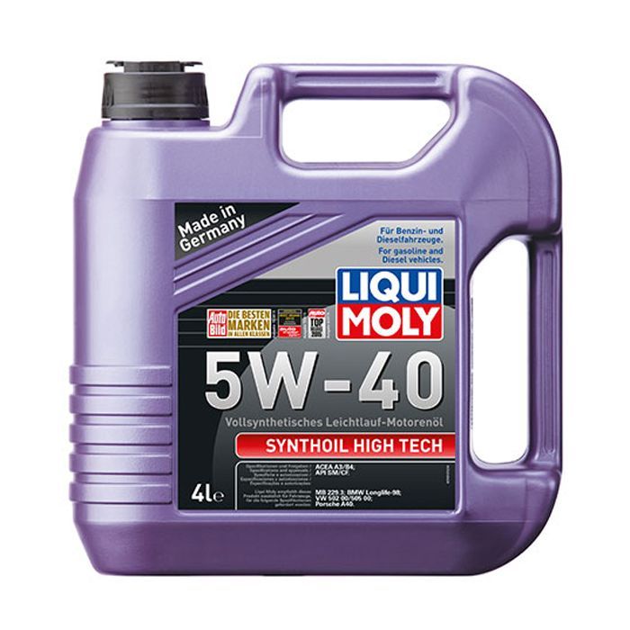 Моторное масло Liqui Moly Synthoil High Tech 5W-40 4л (2194)