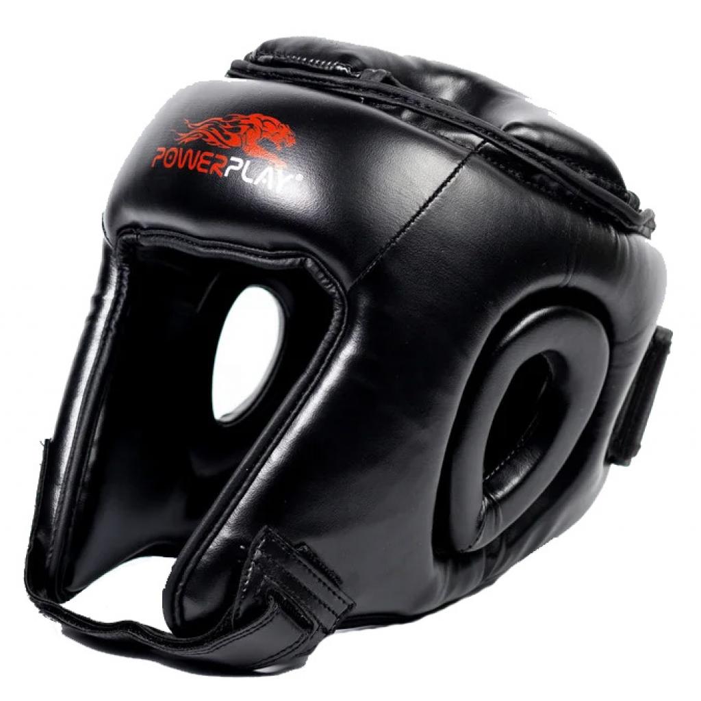 Боксерский шлем PowerPlay 3045 XL Black (PP_3045_XL_Black) изображение 2