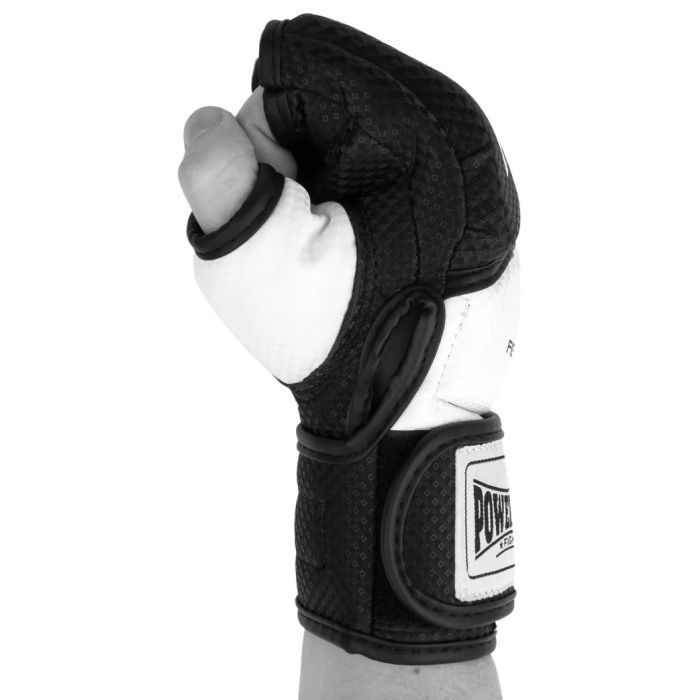 Рукавички для MMA PowerPlay 3075 M Black/White (PP_3075_M_Bl/White) зображення 3