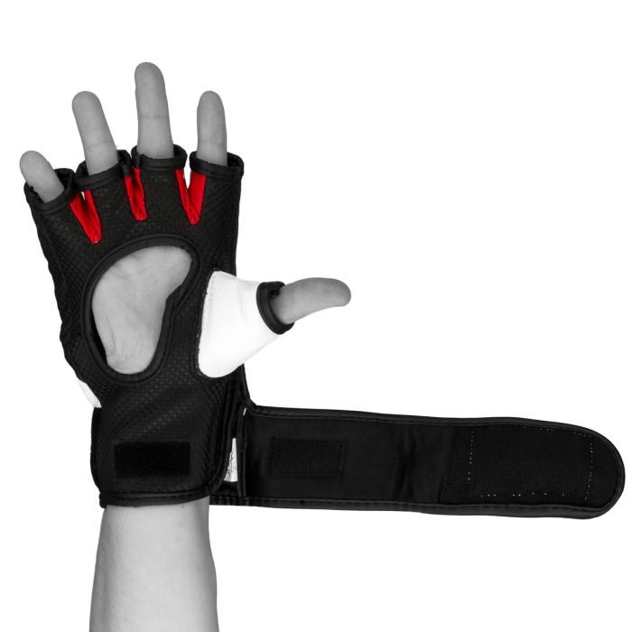 Рукавички для MMA PowerPlay 3075 M Black/White (PP_3075_M_Bl/White) зображення 7