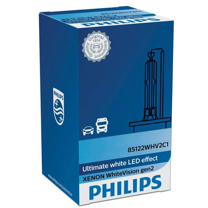 Автолампа Philips ксенонова (42403WHV2C1) зображення 2