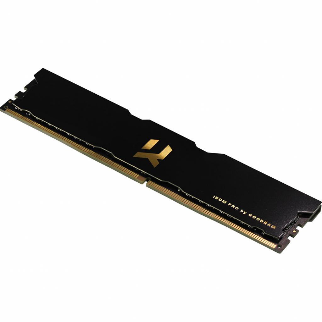 Модуль памяти для компьютера DDR4 8GB 4000 MHz Iridium Pro Black Goodram (IRP-4000D4V64L18S/8G) изображение 2
