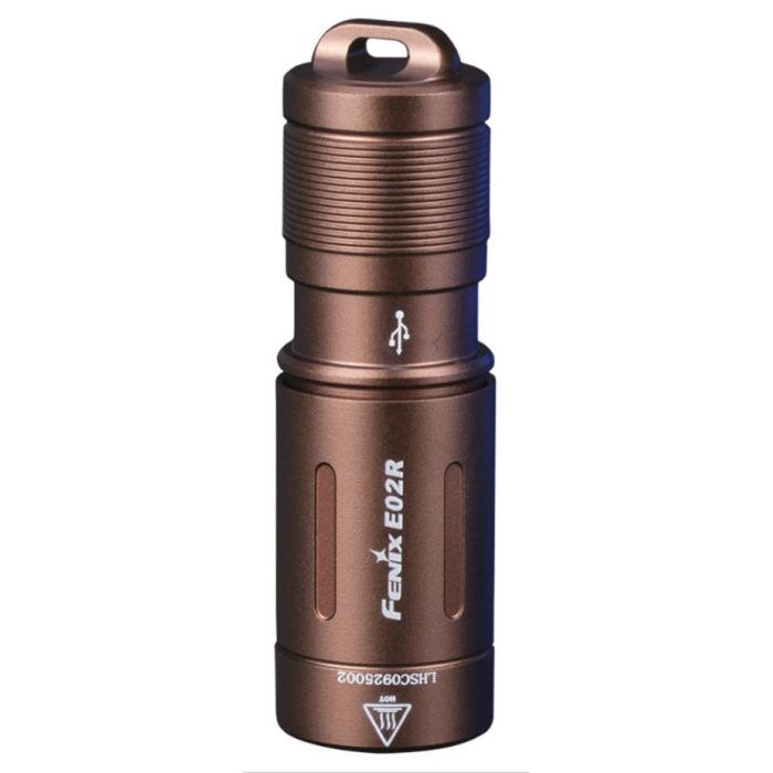 Фонарь Fenix E02R Bronze (E02Rbr)