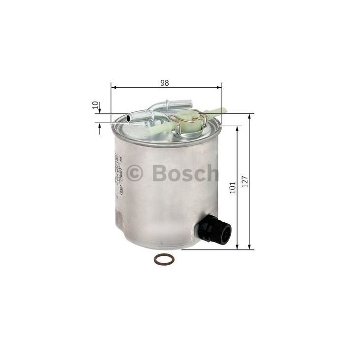 Фільтр паливний Bosch F 026 402 108 зображення 5