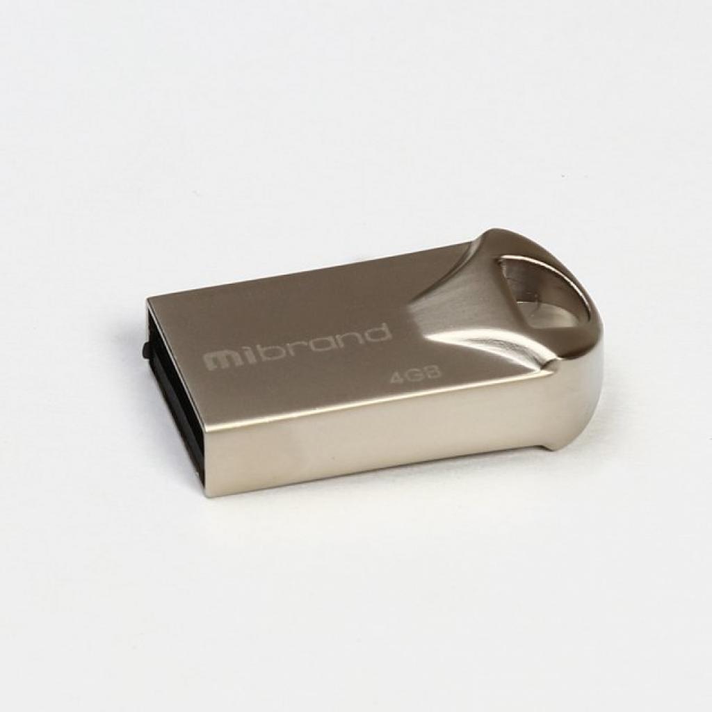 USB флеш накопичувач Mibrand 32GB Hawk Silver USB 2.0 (MI2.0/HA32M1S)