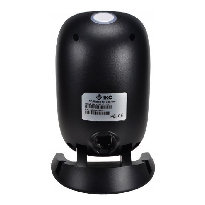 Сканер штрих-коду ІКС Сканер IKC-6606/2D Desk USB, black (ІКС-6606-2D-USB) зображення 4