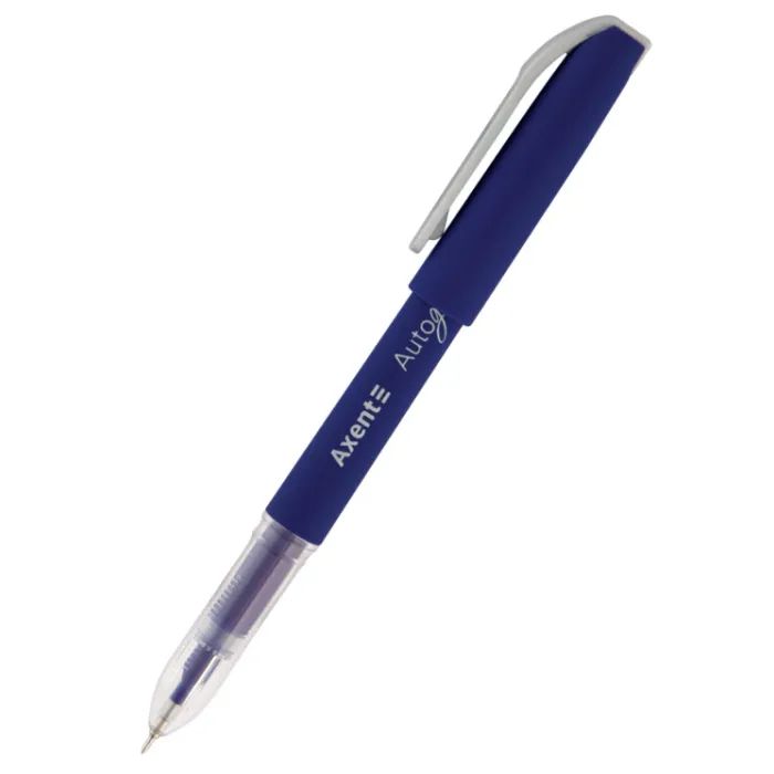 Ручка гелевая Axent Autographe 0.5 мм Синяя (AG1007-02-A)
