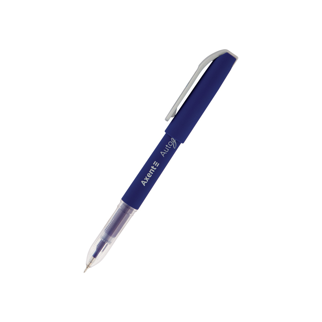 Ручка гелевая Axent Autographe 0.5 мм Синяя (AG1007-02-A)