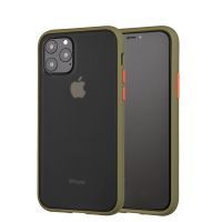 Чехол для мобильного телефона MakeFuture Apple iPhone 11 Pro Max Frame (Matte PC+TPU) Green (MCMF-AI11PMGN)