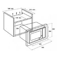 Микроволновая печь Teka MB 620 BI изображение 4