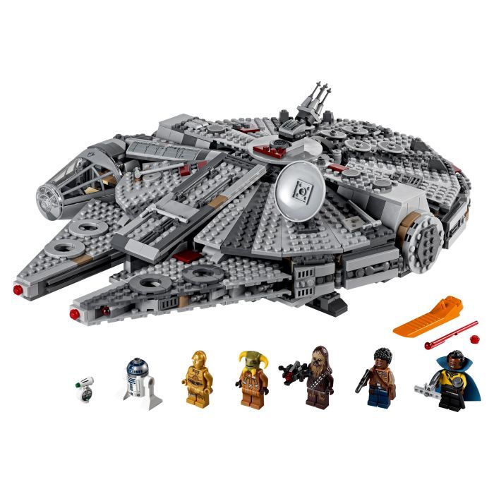 Конструктор LEGO Star Wars Сокіл Тисячоліття 1351 деталь (75257) зображення 2