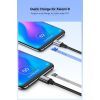 Дата кабель USB 2.0 AM to USB-C 1.5m US288 Aluminum Braid (Black) Ugreen (60127) изображение 5