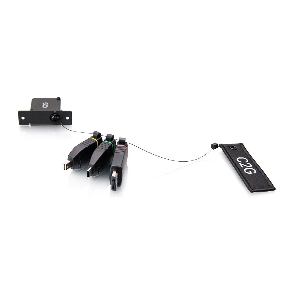 Переходник C2G Retractable Ring HDMI to mini DP DP USB-C (CG84270) изображение 5