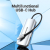 Концентратор Vention USB3.1 Type-C --> HDMI/VGA/USB 3.0x3/PD 100W Hub 6-in-1 (TOIHB) изображение 3