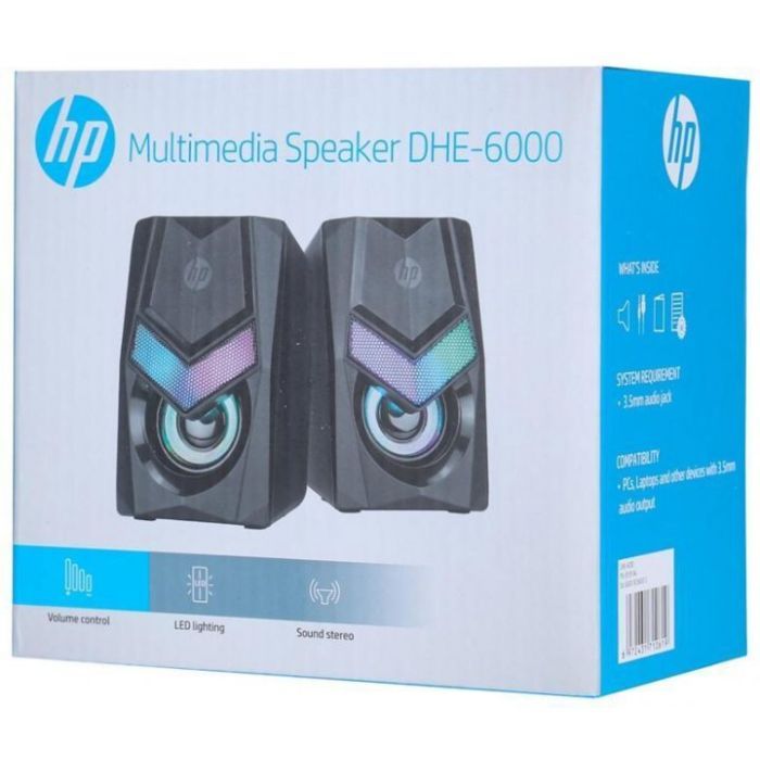Акустическая система HP DHE-6000 LED RGB Black (DHE-6000) изображение 6